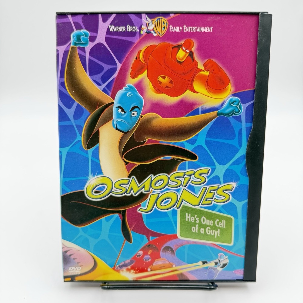 Osmosis Jones DVD 2001 Warner Bros Snap Case Chris Rock Bill Murray Good